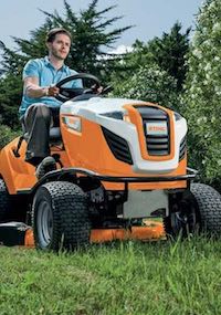 Robot tondeuse et tondeuse à gazon Stihl