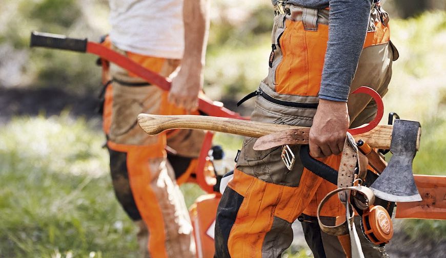 Stihl, outillage pour le travail en forêt