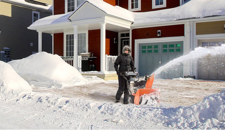 Ariens fraises à neige sur roues