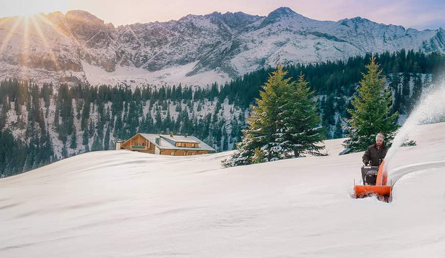 Ariens fraises à neige sur chenilles